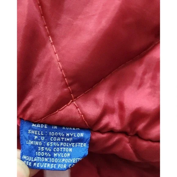 Vintage San Francisco 49ers Pro Line Starter Jacket Hooded NFL L Red Nylon Lined
